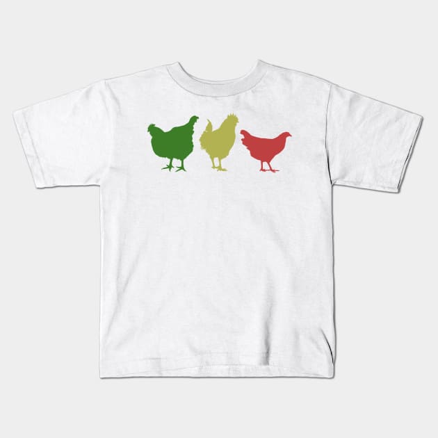 'Vintage Chicken Art' Amazing Bird Lover Gift Kids T-Shirt by ourwackyhome